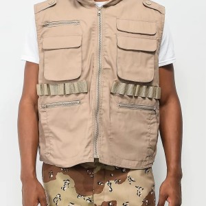 Best Selling Lightweight Cordura Outdoor Hunting Vest Breathable Multi-Pockets Custom Colors Direct Factory Supply New Style