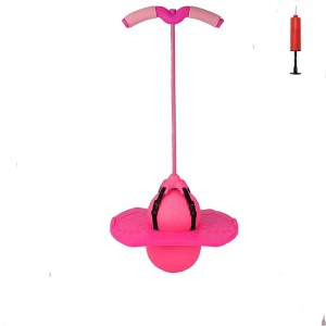 Children's Balance Jump Toy With Handle Bouncing Ball for Kids Long High Training