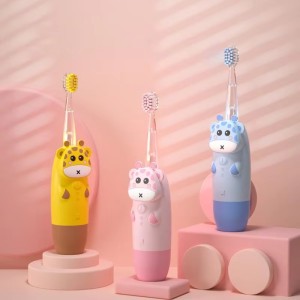 Cheap Children Electric Toothbrush Cartoon Cute Waterproof Baby Tooth Brush Power LED Electric Toothbrush for Kids