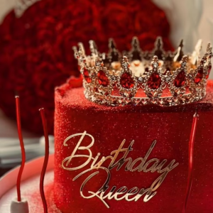 Baroque Bridal Crown Cake Topper with Rhinestone Tiara and Bouquet Accessories Wedding Ceremony Bride Headpiece Full Round Alloy