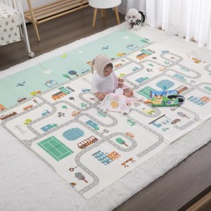 Foldable Waterproof Crawling Mat for Toddlers and Infants