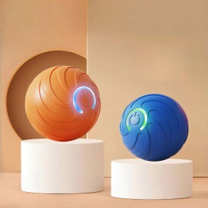 New Hot Sale 360° Smart Automatic Interactive Dog Smart Ball Toy Interactive Cat Toys Rolling Ball With USB Charger
